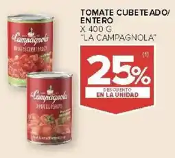 Carrefour La campagnola tomate cube te ado! entero oferta