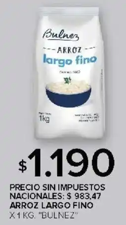 Carrefour Bulnez arroz largo fino oferta
