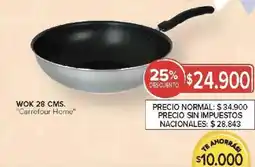 Carrefour Carrefour home wok oferta