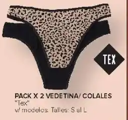 Carrefour Tex vedetina/ colales v/ modelos oferta