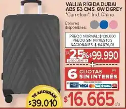 Carrefour Carrefour valija rígida dubai oferta