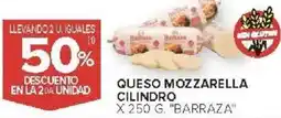 Carrefour Barraza queso mozzarella cilindro oferta