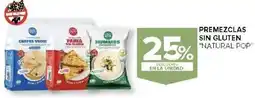 Carrefour Natural pop premezclas sin gluten oferta