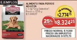 Carrefour Dog selection alimento para perros adultos oferta