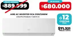 Supermayorista Vital Rca aire ac inverter oferta