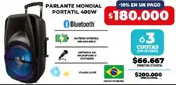 Supermayorista Vital Parlante mondial portatil oferta