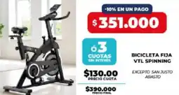 Supermayorista Vital Bicicleta fija vtl spinning oferta