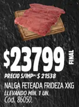 Supermercados Yaguar Nalga feteada frideza oferta