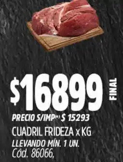 Supermercados Yaguar Cuadril frideza oferta