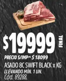 Supermercados Yaguar Asado 8c swift black oferta