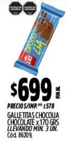 Supermercados Yaguar Chocola galletitas chocolate oferta