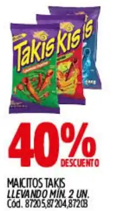 Supermercados Yaguar Takis maicitos oferta