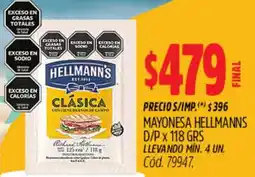Supermercados Yaguar Hellmann's mayonesa hellmanns d/p oferta