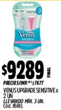 Supermercados Yaguar Venus upgrade sensitive oferta