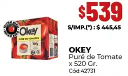Diarco Okey puré de tomate oferta