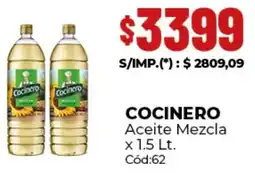 Diarco Cocinero aceite mezcla oferta