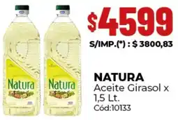 Diarco Natura aceite girasol oferta