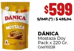 Diarco Dánica mostaza doy pack oferta