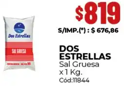 Diarco Dos estrellas sal gruesa oferta