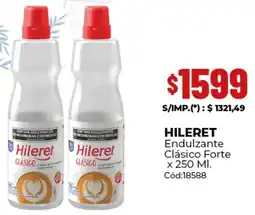 Diarco Hileret endulzante clásico forte oferta