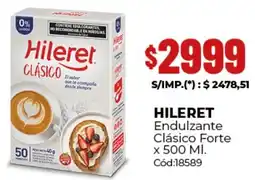 Diarco Hileret endulzante clásico forte oferta