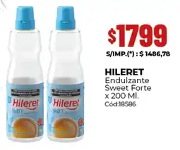 Diarco Hileret endulzante sweet forte oferta
