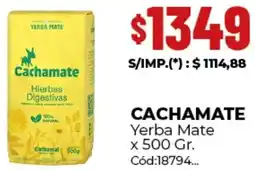 Diarco Cachamate yerba mate oferta