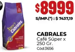 Diarco Cabrales café súper oferta
