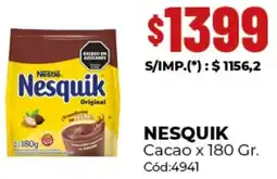 Diarco Nesquik cacao oferta