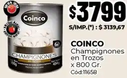 Diarco Coinco champignones en trozos oferta