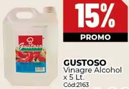 Diarco Gustoso vinagre alcohol oferta