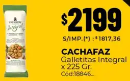 Diarco Cachafaz galletitas integral oferta