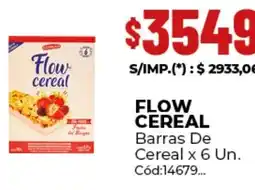 Diarco Flow cereal barras de cereal oferta