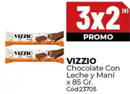 Diarco Vizzio chocolate con leche y maní oferta