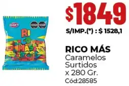 Diarco Rico más caramelos surtidos oferta