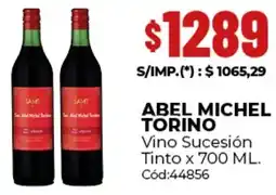 Diarco Abel michel torino vino sucesión tinto oferta