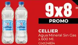 Diarco Cellier agua mineral sin gas oferta