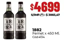 Diarco 1882 fernet oferta