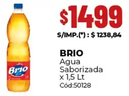Diarco Brio agua saborizada oferta