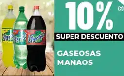 Diarco Manaos gaseosas oferta
