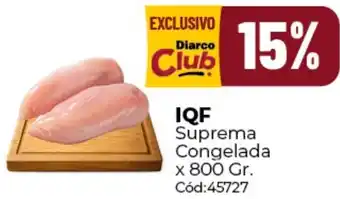 Diarco Iqf suprema congelada oferta