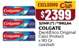 Diarco Colgate dentifrico original calci protect oferta