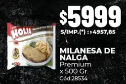 Diarco Milanesa de nalga premium oferta