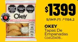 Diarco Okey tapas de empanadas oferta