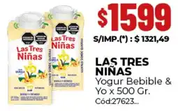 Diarco Las tres niñas yogur bebible & yo oferta