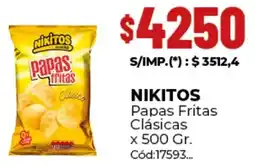 Diarco Nikitos papas fritas clásicas oferta