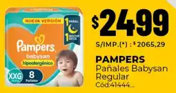 Diarco Pampers pañales babysan regular oferta