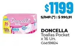Diarco Doncella toallas pocket oferta