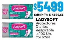 Diarco Ladysoft protectores diarios respirable oferta