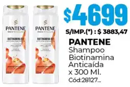 Diarco PANTENE Shampoo Biotinamina Anticaída oferta